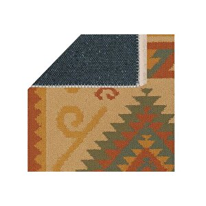 Çi̇zgi̇li̇ Eski̇tme Dokuma Taban Hali, 471 Yng, 100x150 Cm