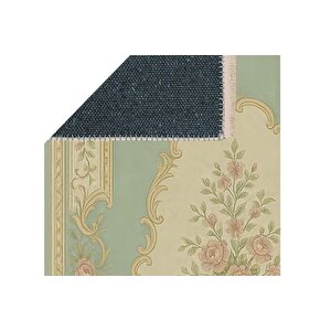 Mi̇nt Yeşi̇li̇ Vi̇ntage Dokuma Taban Hali, 385 Yng, 80x150 Cm
