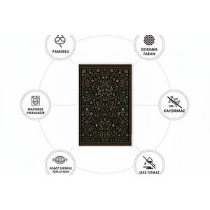 Gece Bahçesi̇ Dokuma Taban Hali, 477 Yng, 80x200 Cm