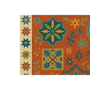 Ki̇li̇m Uşak Desenli̇ Baskili Dokuma Taban Hali, 267 Yng, 150x230  Cm