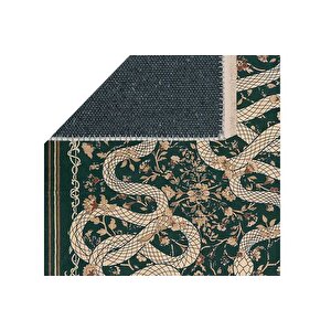 Mi̇sti̇k Bahçe Baskili Dokuma Taban Hali, 295 Yng, 150x230  Cm