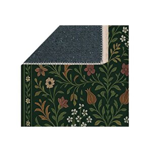 Gi̇zemli̇ Orman Vi̇ntage Dokuma Taban Hali, 387 Yng, 80x200 Cm