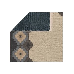 Atlas Geometri̇k Vi̇ntage Dokuma Taban Hali, 420 Yng, 100x150 Cm