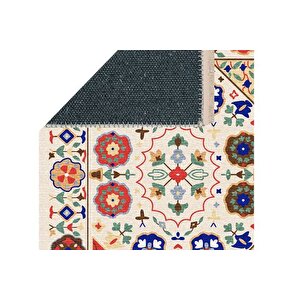 Suzani̇ Bahar Ki̇li̇m Dokuma Taban Hali, 312 Yng, 80x200 Cm