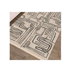 Li̇nes Baskili Dokuma Taban Hali, 234 Yng, 80x200  Cm