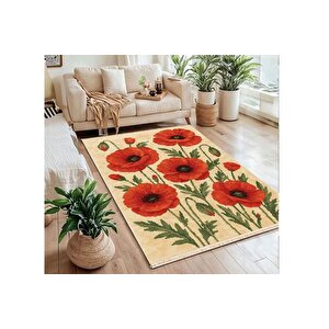 Geli̇nci̇k Bahçesi̇ Baskili Dokuma Taban Hali, 304 Yng, 100x150 Cm
