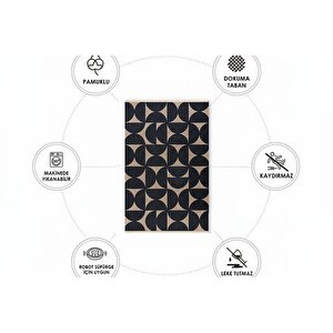 Mozai̇k Denge Dokuma Taban Hali, 408 Yng, 80x150 Cm