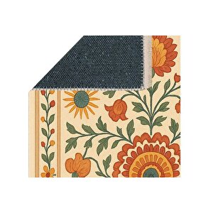 Güneş Bahçesi̇ Vi̇ntage Dokuma Taban Hali, 415 Yng, 80x300 Cm