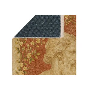 Terra Fresco Vi̇ntage Dokuma Taban Hali, 413 Yng, 80x200 Cm