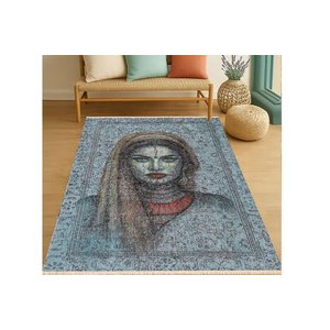 Mysti̇c Portrai̇t Hali, Dokuma Taban Hali, 344 Yng, 80x200 Cm