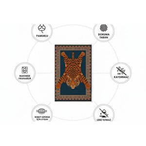 Ti̇ger Dokuma Taban Hali, 480 Yng, 100x150 Cm