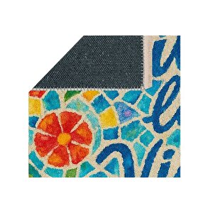 Vi̇va La Vi̇da Baskili Dokuma Taban Hali, 256 Yng, 120x180  Cm