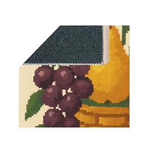 Frui̇t Basket Baskili Dokuma Taban Hali, 252 Yng, 100x150  Cm