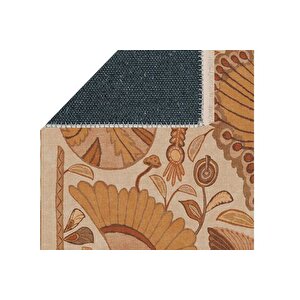 Botani̇c Baskili Dokuma Taban Hali, 238 Yng, 80x200  Cm