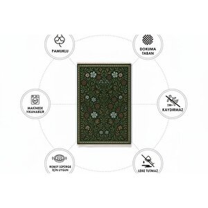 Hayat Ağaci  Vi̇ntage Dokuma Taban Hali, 405 Yng, 80x200 Cm