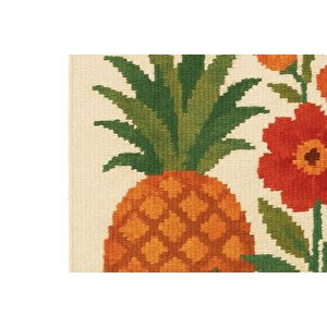 Frui̇t Baskili Dokuma Taban Hali, 245 Yng, 80x200  Cm