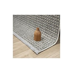 Esse Hav Vermez Hasir Doku Si̇sal hali, Gri̇, 80x150, 667