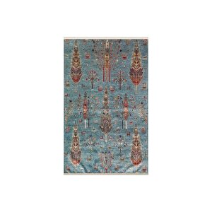 Antique Hali 09, Aqua, 80x300