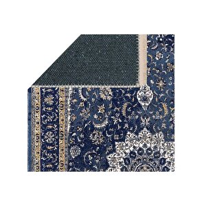 Laci̇vert Gece Dokuma Taban Hali, 391 Yng, 100x150 Cm