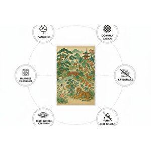 Yaban Vi̇ntage Dokuma Taban Hali, 410 Yng, 100x200 Cm