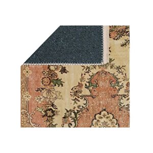 Şeftali̇ Çi̇çeği̇ Vi̇ntage Dokuma Taban Hali, 382 Yng, 120x180 Cm