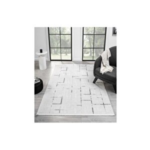 Aspendos Akri̇li̇k Dokuma Maki̇ne Halisi, 80x150, Gri̇, 5118