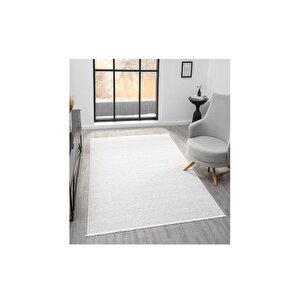 Aspendos Akri̇li̇k Dokuma Maki̇ne Halisi, 80x400, Krem, 5115