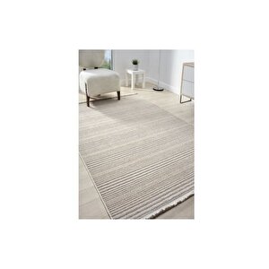 Step Naturel Bukleli̇ Yumuşak Dokulu Dokuma Hali, 120x450