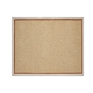 Hasir Dokulu Maki̇ne Halisi, Bej, 120x250, 663, Terra Bej