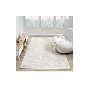Lara İskandi̇nav Maki̇ne Halisi, Krem, Ds623, 160x250
