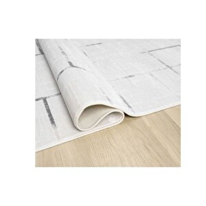 Aspendos Akri̇li̇k Dokuma Maki̇ne Halisi, 100x500, Gri̇, 5118