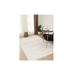 Jasmi̇ne Bambu Dokulu Maki̇ne Halisi, Krem, De503, 120x200