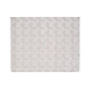 Mono Sik Dokuma Saçakli Maki̇ne Halisi, Gri̇, 80x400