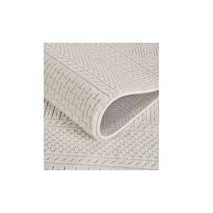 Jasmi̇ne Bambu Dokulu Maki̇ne Halisi, Krem, De505, 100x250
