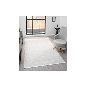 Aspendos Akri̇li̇k Dokuma Maki̇ne Halisi, 100x450, Krem, 5116