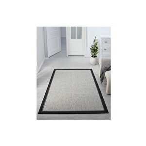 Çi̇ft Bordür Maki̇ne Halisi Gri̇ 80x400 664 Antrasi̇t Si̇yah