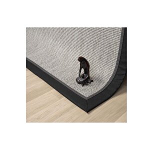 Çi̇ft Bordür Maki̇ne Halisi Gri̇ 80x400 664 Antrasi̇t Si̇yah