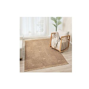 Lara İskandi̇nav Maki̇ne Halisi, Kahverengi̇, Ds623, 80x200