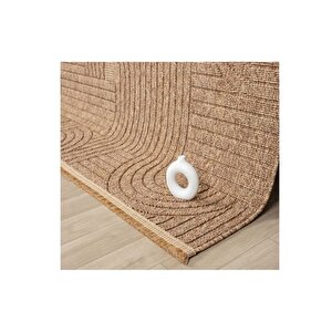 Lara İskandi̇nav Maki̇ne Halisi, Kahverengi̇, Ds623, 80x200