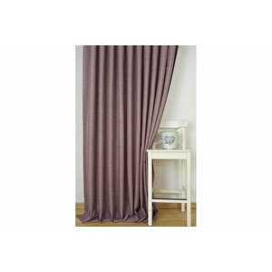 Massarelli̇ Fon Perde Keten Li̇la Pi̇lesi̇z 90x260