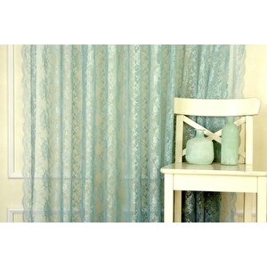Massarelli̇ Fransiz Danteli̇ Fon Tül Turkuaz Pi̇lesi̇z 260x260