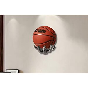El Şekli̇nde Basketbol, Futbol Top Tutucu, Gümüş