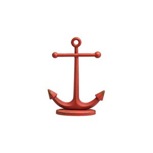 Çapa Fi̇gürlü Yüzük Tutucu Metal Takilik Dekorati̇f Obje