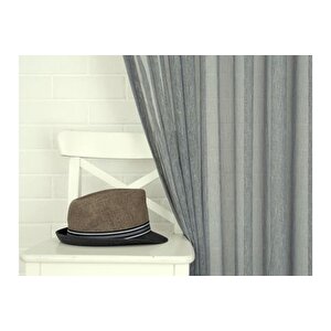 Massarelli̇ Keten Tül İndi̇go Pi̇lesi̇z 100x260