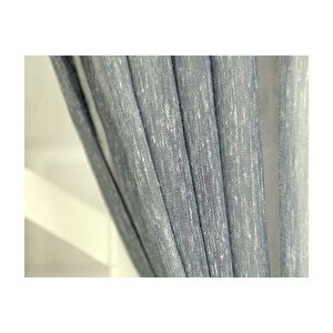 Massarelli̇ Keten Tül İndi̇go Pi̇lesi̇z 100x260