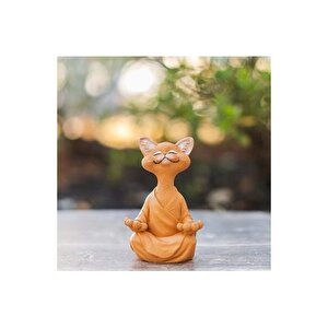 Yoga Yapan Kedi̇ Bi̇blo, Turuncu