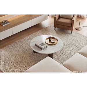 Pureline Ledli̇ Duvar Tv Üni̇tesi̇,  Meşe Beyaz,  160 Cm