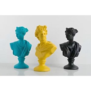 Apollo & Artemi̇s Büst Üçlü Set