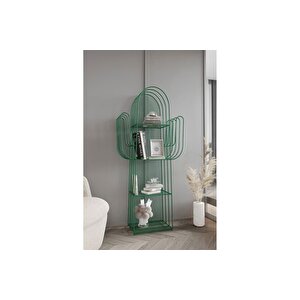Marsah Home Vi̇ola Kaktüs Metal Ki̇taplik, Yeşi̇l