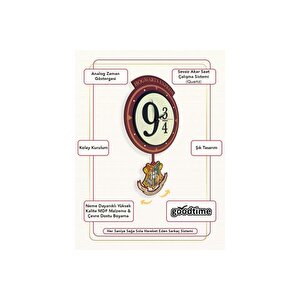 Hogwarts Express Ii Dekorati̇f Sarkaçli Duvar Saati̇